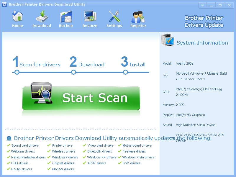 brother download software