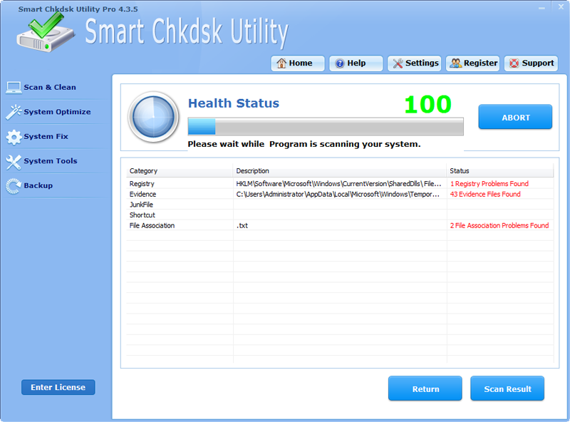 Chkdsk Utility Software