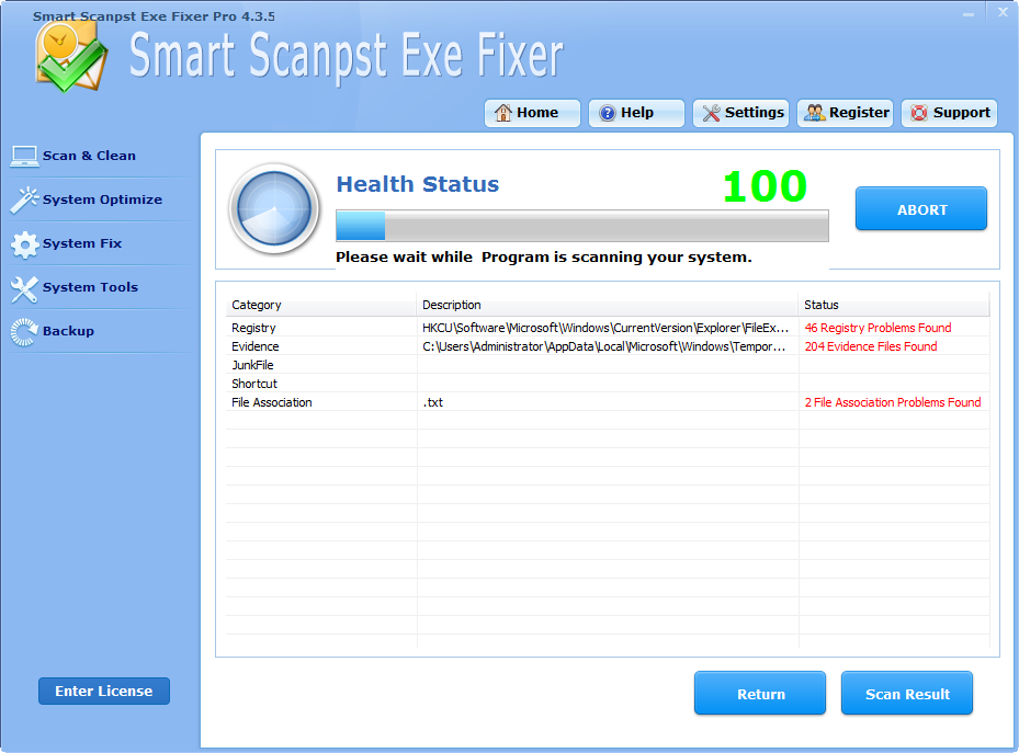 Smart Scanpst Exe Fixer Pro