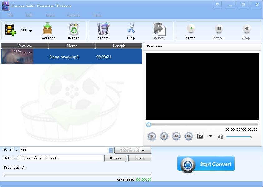 Windows 8 Lionsea Audio Converter Ultimate full