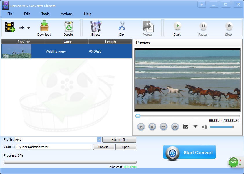 Windows 10 Lionsea MOV Converter Ultimate full