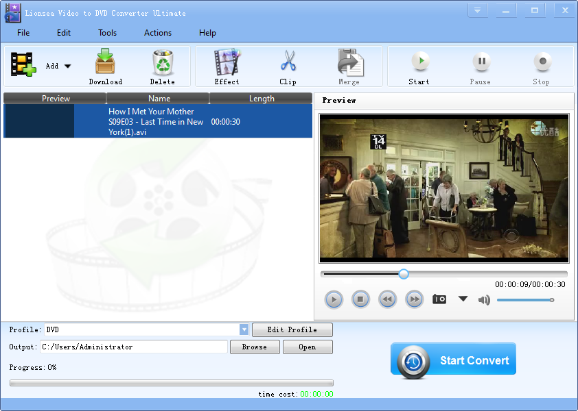 Windows 8 Lionsea Video To DVD Converter Ultimate full