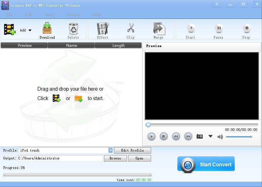 Windows 8 Lionsea WAV To MP3 Converter Ultimate full