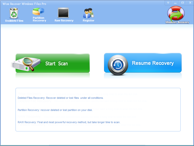 Wise Recover Windows Files 2.8.6 full