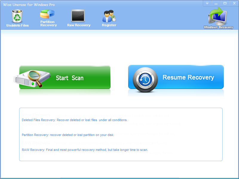 Wise Unerase For Windows 2.7.6 full