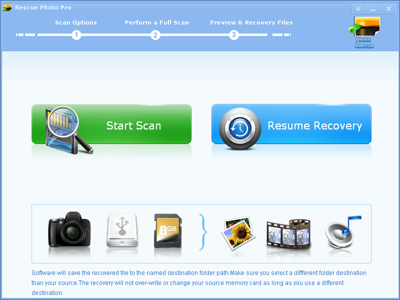 Rescue Photo Pro software